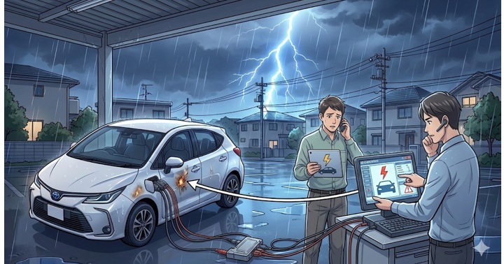 EV雷被害に遭った場合の対処法