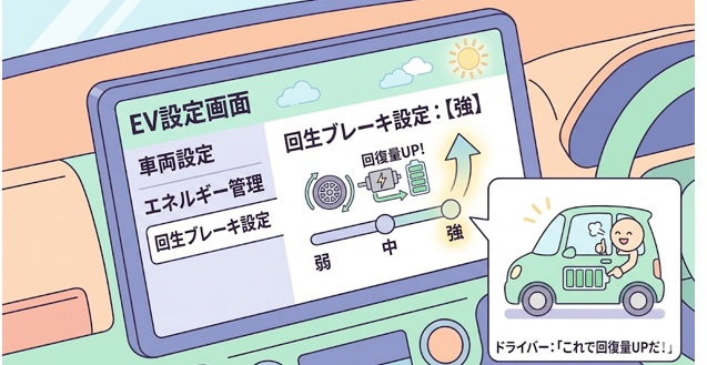 EVは回生ブレーキを最大限活用する方法