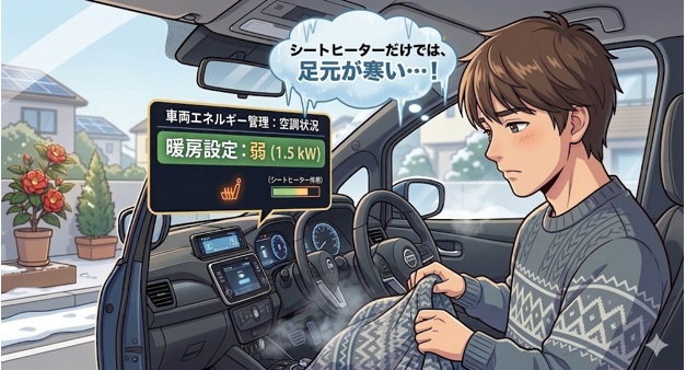 シートヒーターの限界は?