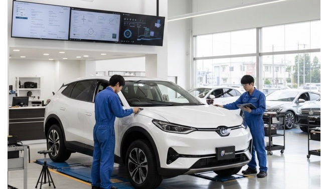 EVは「ディーラー車検」が高い