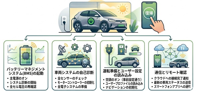 EVのスリープからの復帰
