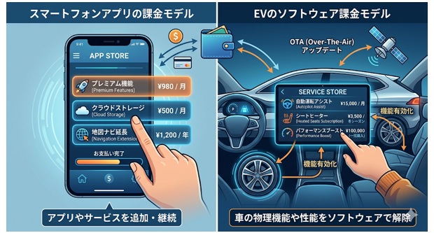 EVの「ソフト課金モデル」とは?