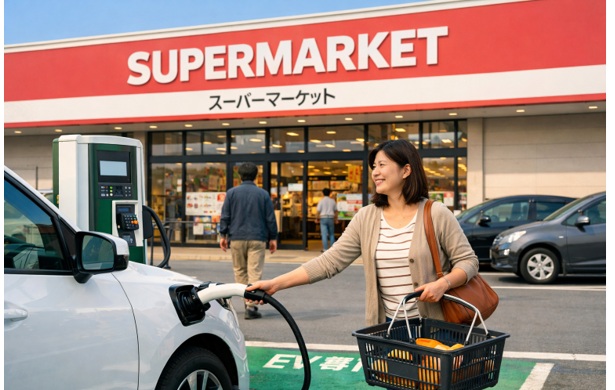 EVユーザーは「買い物時間」を逆算する？スーパー利用時間の変化を解説