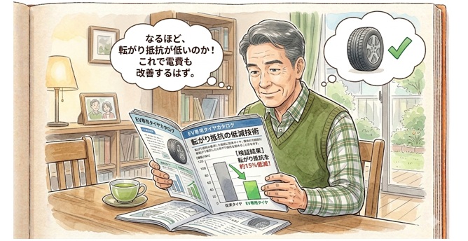 「EVならではのタイヤ」の特徴は？