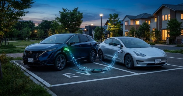 EVの「V2V充電」とは?車から車へ電力を供給する仕組みを解説