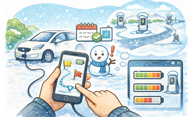 冬のEVは「計画的な運用」が必須