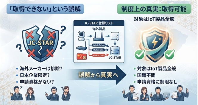 なぜ海外メーカーは取得できないと言われるのか?