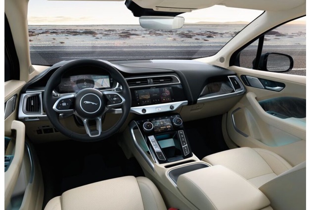 ジャガー I-PACE のインテリアデザイン
