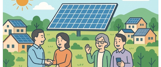 コミュニティソーラー:地域で太陽光をシェア