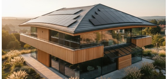 住宅の美観を考慮したパネルデザインと設置方法