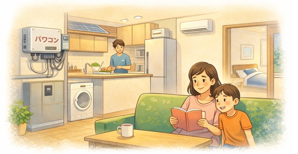 パワコン設置から学ぶ「住宅設備と生活の調和」