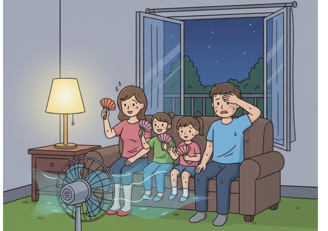 夜は「節約モード」に逆転