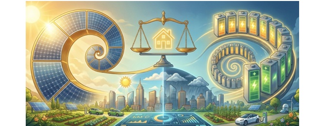 地域別にわかる｜太陽光と蓄電池の最適容量バランスは？？地域の発電量から最適比率を解説