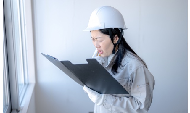 施工業者の設定ミス