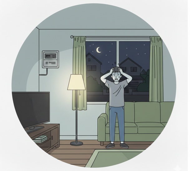 理由②:太陽光発電の「自立運転モード」で一気に負荷がかかる