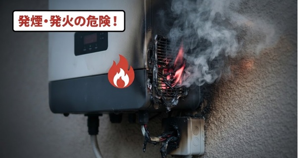 太陽光発電で起こる火災トラブルの事例