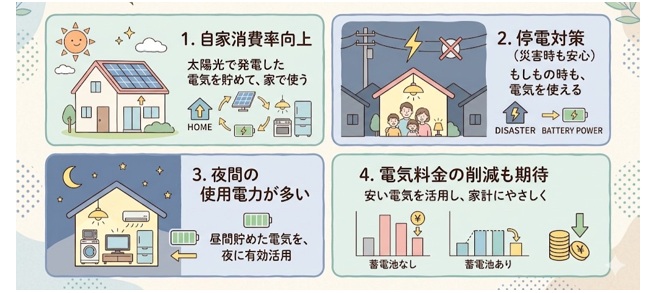 「蓄電池が必要」なケース