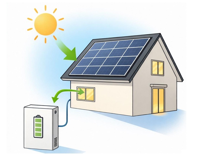 蓄電池の充電上限設定が高すぎる