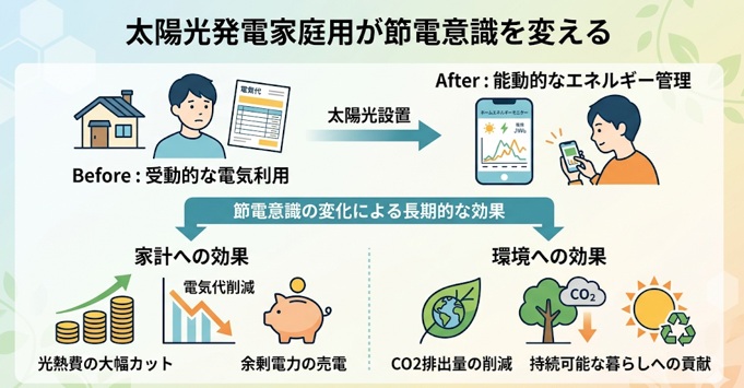 節電意識の変化が家計と環境にもたらす長期的な効果