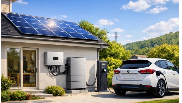 太陽光・蓄電池・EVで電気代はいくら安くなる？V2H併用の効果も解説