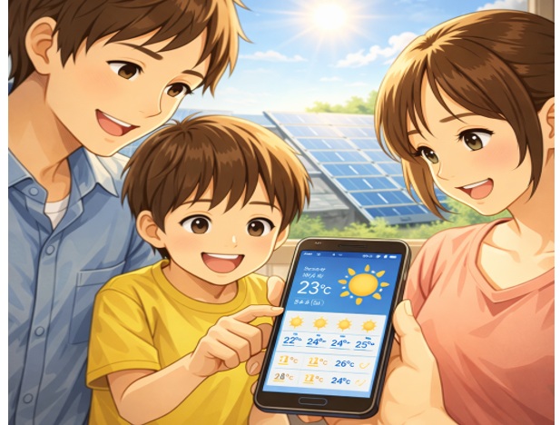 第6位:天気予報を「発電視点」で見るようになった