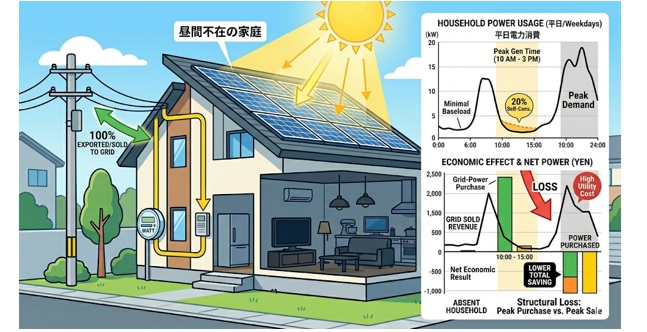 昼間不在の家庭が損失を生む構造的な理由