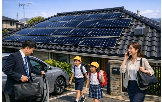 太陽光発電は日中不在でも元が取れる?共働き家庭の損益を徹底検証