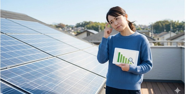太陽光パネルは年々発電量が下がる?劣化率と原因を解説