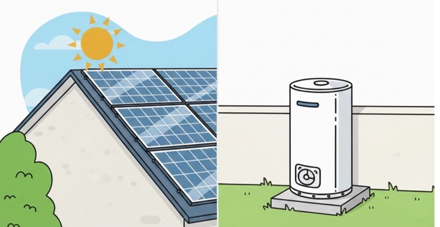 太陽光とエコキュートは「熱」と「電気」の効率が違う