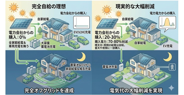 「完全自給」は難しくても「大幅削減」は現実的