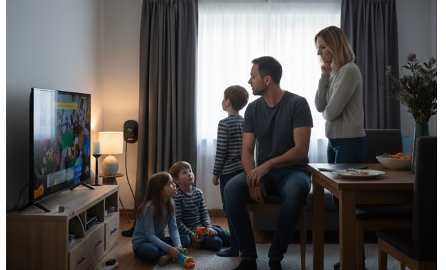 「家族の使い方を調整する」という不便