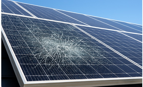 原因④：パネル自体の劣化・破損