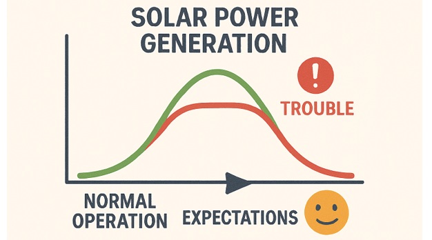 「本当に発電していない」場合の見分け方