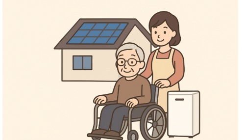 在宅介護の電気トラブルを防ぐ|太陽光+蓄電池の安心効果