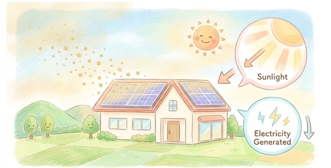 太陽光パネルは黄砂で発電量が5〜20%低下する