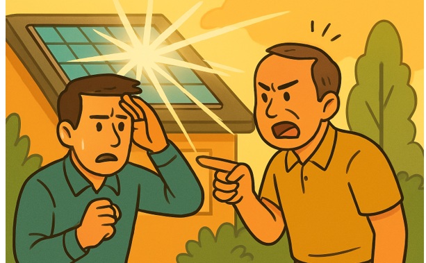 【番外編】近所のトラブル|「反射光がまぶしい」のクレーム