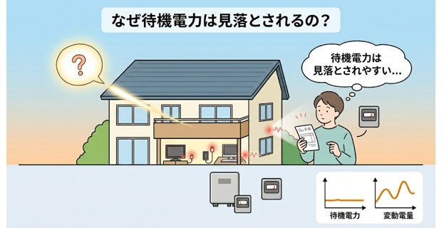 待機電力の存在が「見落とされやすい」理由