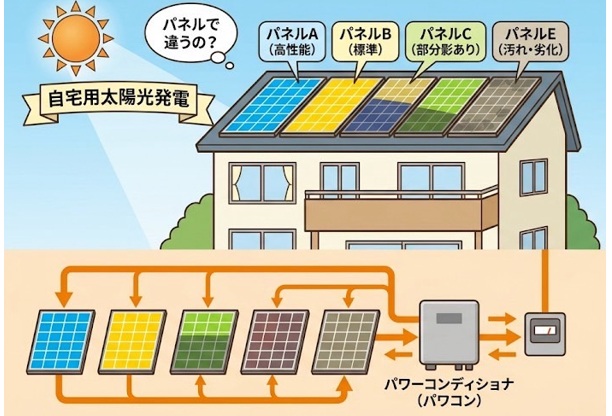 太陽光パネルの個体差とは?性能差による発電量への影響を解説