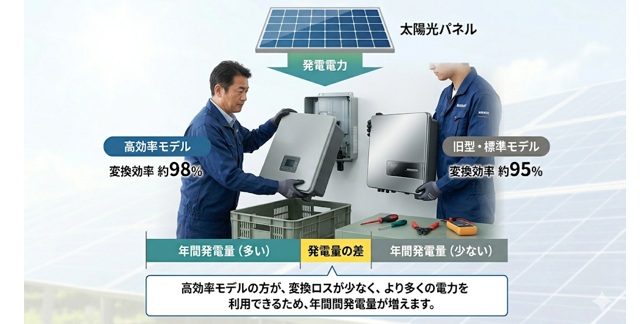 交換・リプレースのタイミングで効率改善を狙う