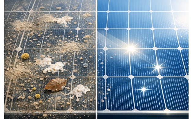 太陽光パネルの汚れは発電量にどう影響するのか