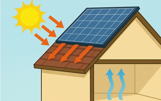 太陽光パネルは屋根の温度をどう変える？「涼しくなる／暑くなる」論争を科学的に解説