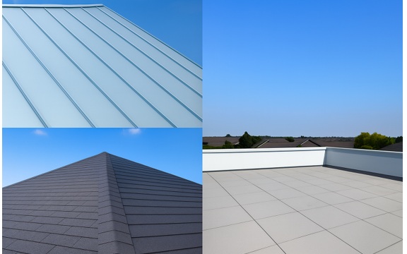 屋根材別・構造別の温度変化の違い