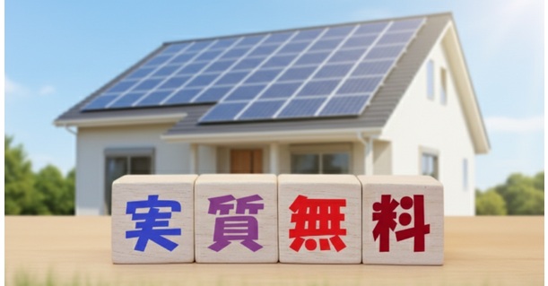 事例①:太陽光発電が「実質無料」「実質0円」