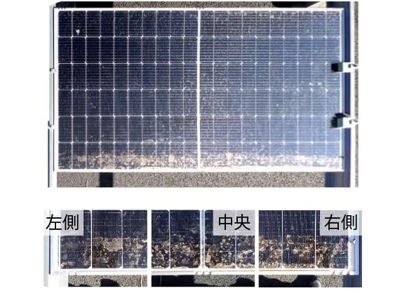 太陽光パネルのフレームや配線が塩分で腐食する