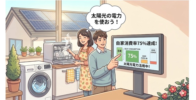 「自家消費率を上げる」工夫