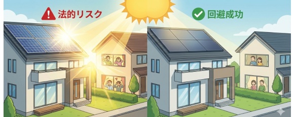 反射光トラブル：最も深刻な法的リスクを徹底回避する