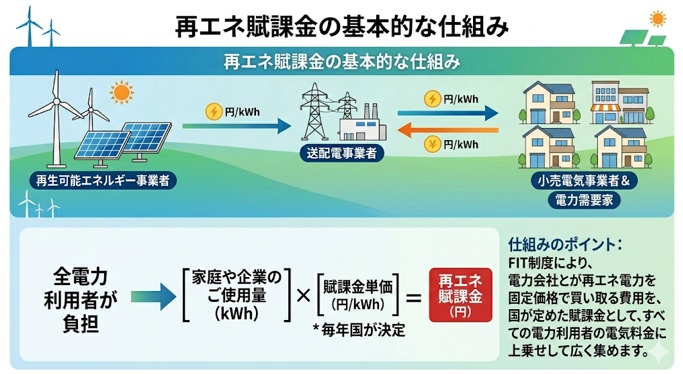 再エネ賦課金の仕組み