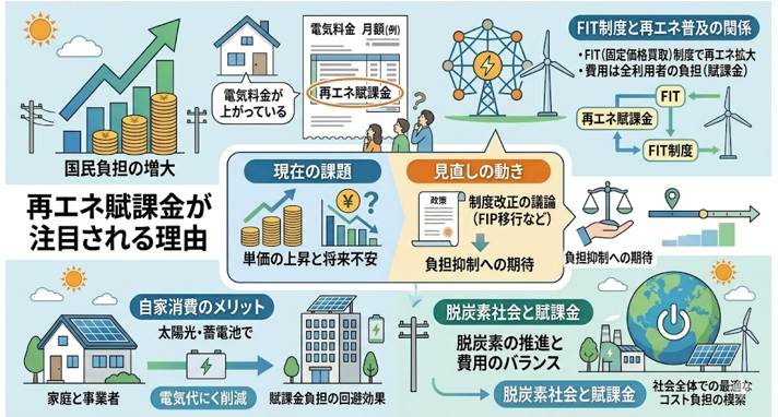 再エネ賦課金が注目される理由