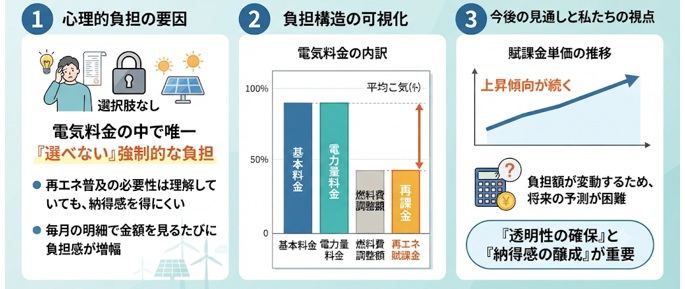 再エネ賦課金が“高く感じられる理由”を整理する