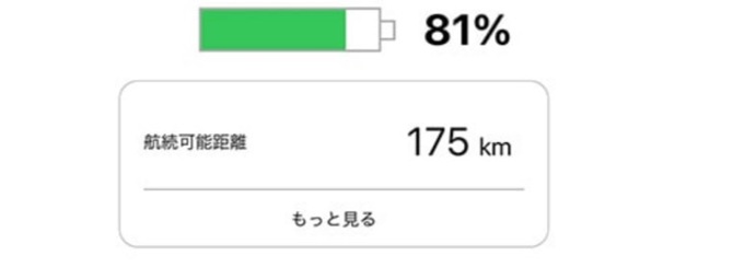 車両側のバッテリー管理システムが制限している